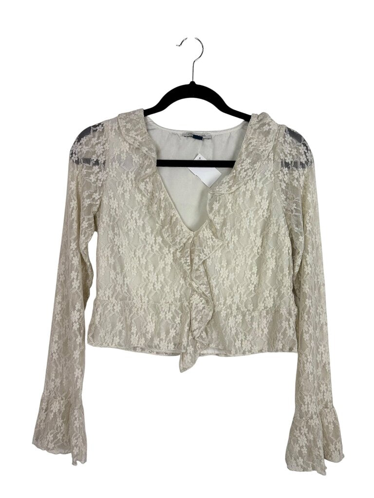 AMERICAN EAGLE LACE CROP TOP