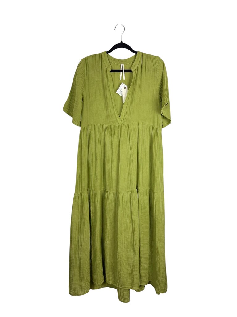 ANTHROPOLOGIE SMOCK MAXI DRESS