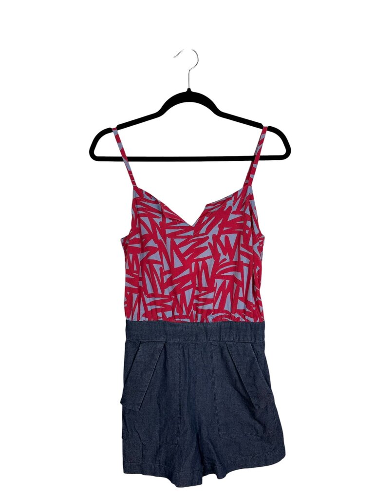 BCBG GENERATION PRINTED ROMPER