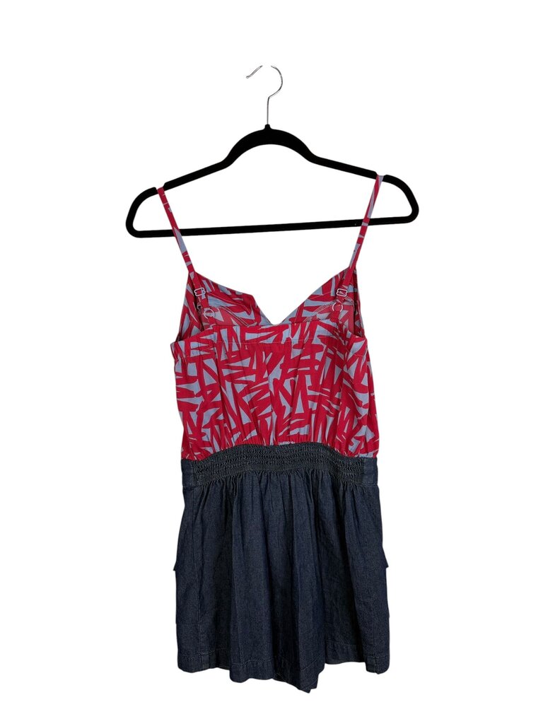 BCBG GENERATION PRINTED ROMPER