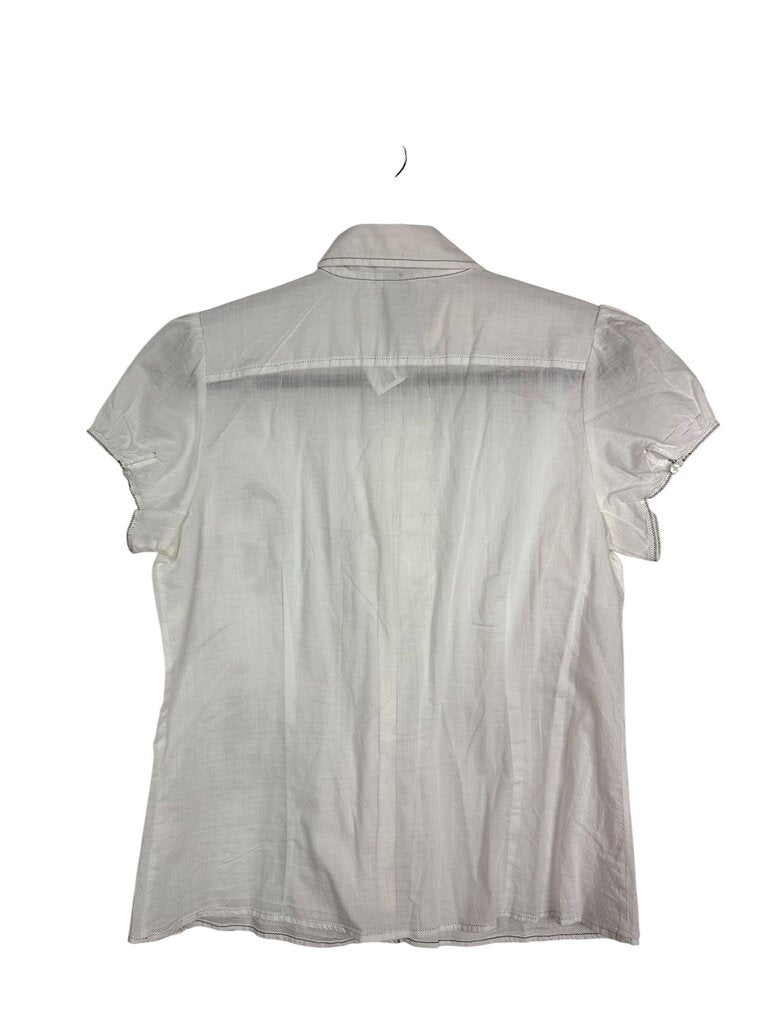GAP RUFFLE BUTTON DOWN