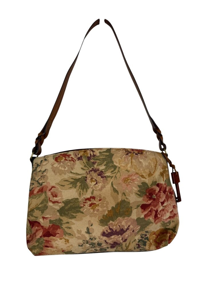 FOSSIL FLORAL TAPESTRY SHOULDER BAG