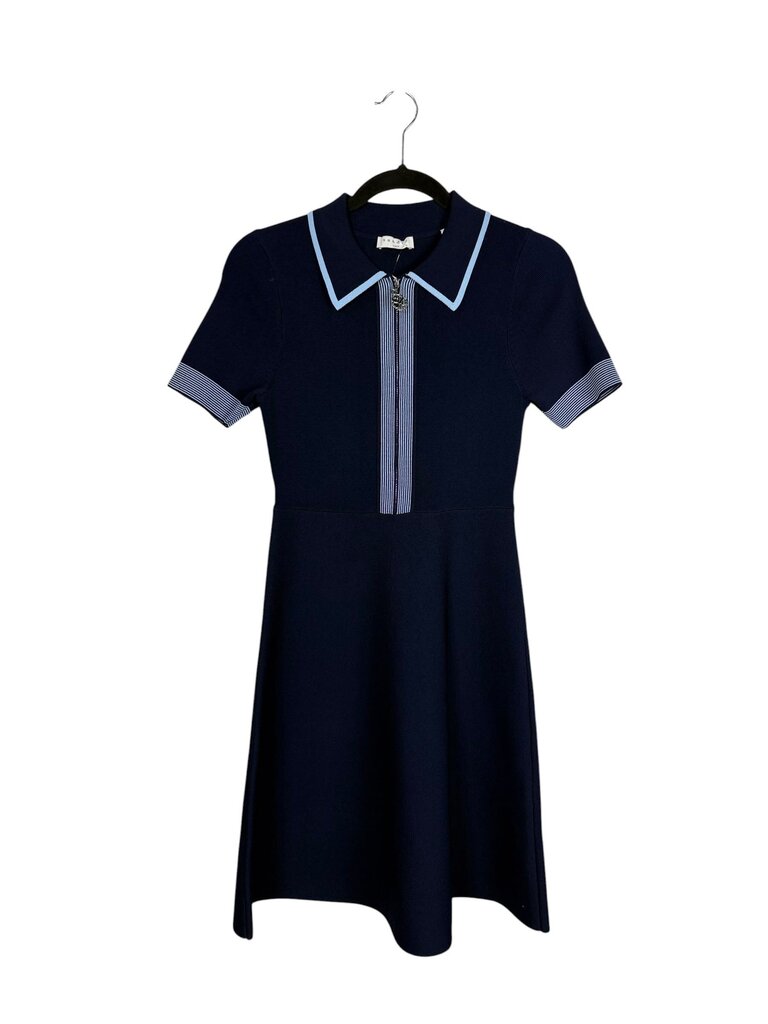 SANDRO STRIPE KNIT DRESS