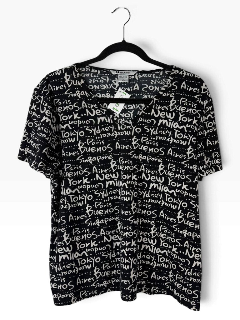NYC CARD GRAPHIC TEE SHIRT