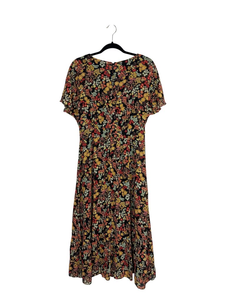 MADEWELL FLORAL MIDI DRESS