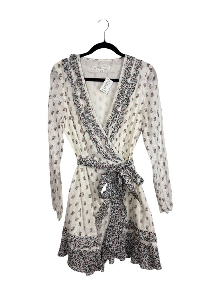 VERONICA BEARD FLORAL WRAP DRESS