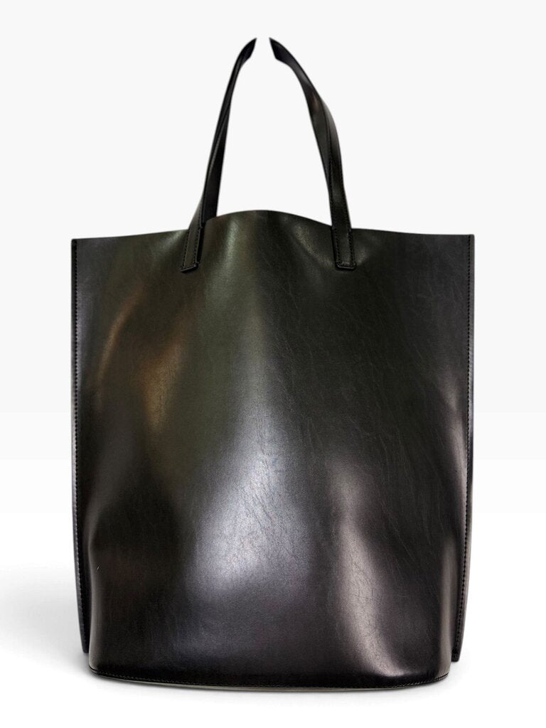 LOFT LONG LEATHER TOTE BAG