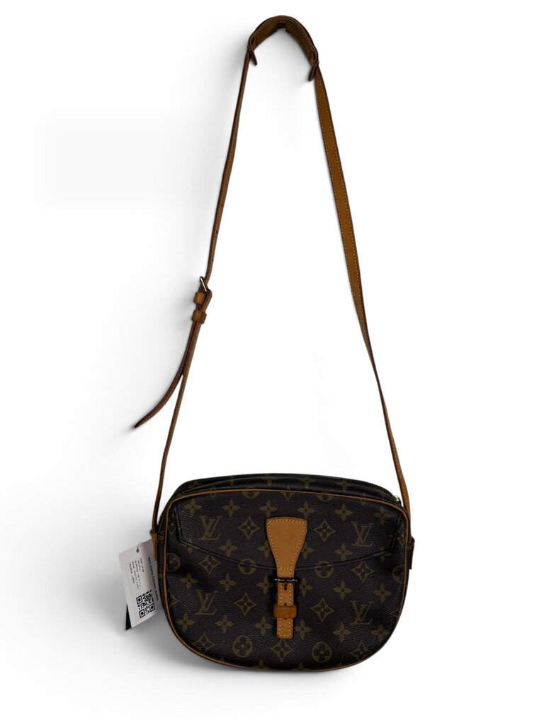 AUTHENTIC LOUIS VUITTON JEUNE FILLE MM LEATHER CROSSBODY