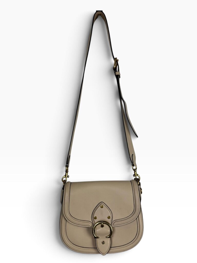 COACH LEATHER SADDLE CROSSBODY