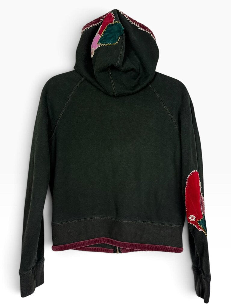 *AS IS* LUCKY PATCHWORK HOODIE