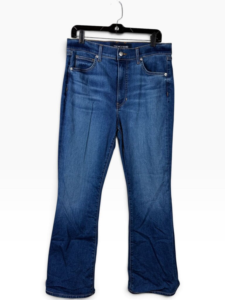 VERONICA BEARD HIGH RISE FLARE JEANS
