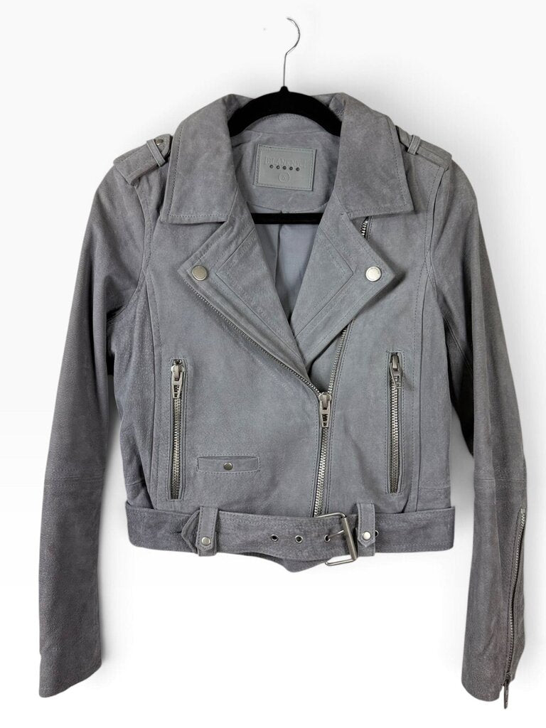 BLANK NYC SUEDE MOTO JACKET