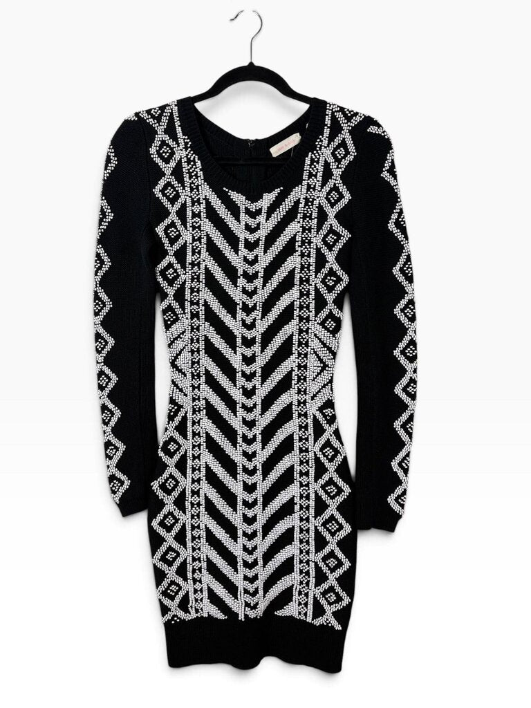 SASS & BIDE BEADED BODYCON DRESS