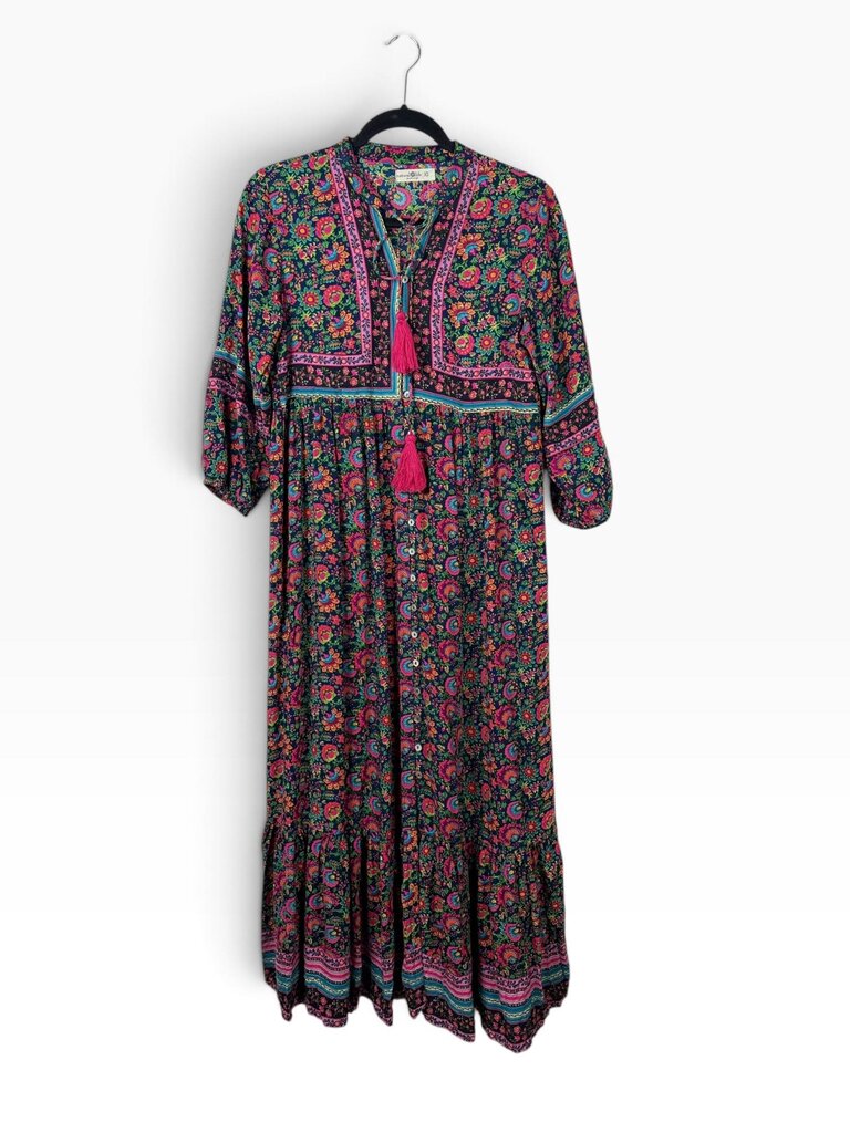 NATURAL LIFE PAISLEY PRINT MAXI DRESS