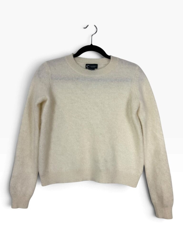 C BY BLOOMINGDALES 2 PLY CASHMERE SWEATER