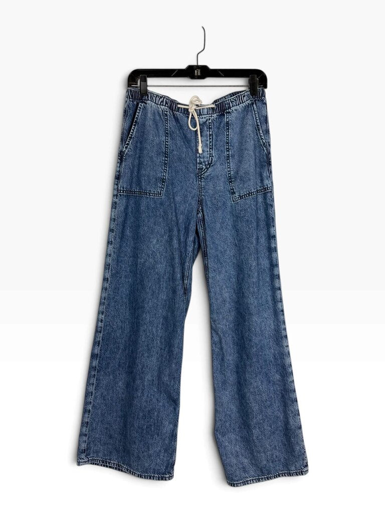 GAP "SUPER LIGHT WEIGHT WIDE LEG" JEANS