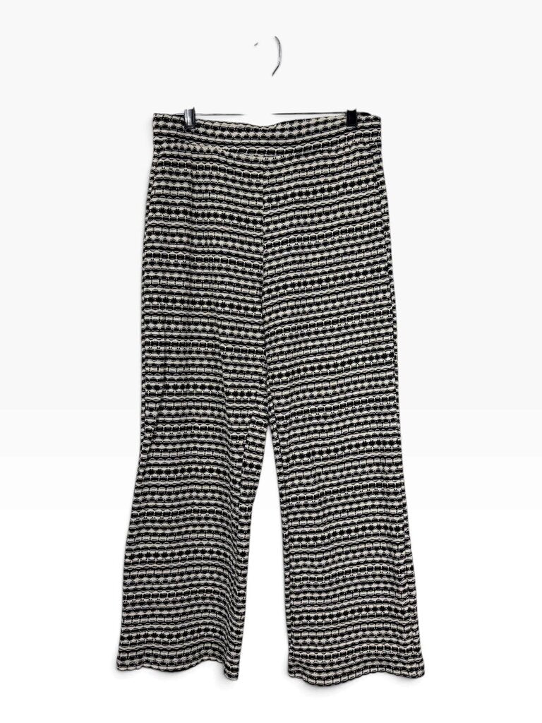 ZARA STRIPE KNIT PULL ON PANTS