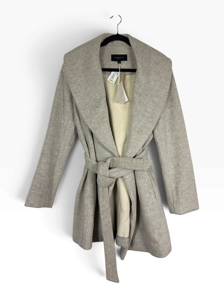 ANN TAYLOR BELTED LONG COAT