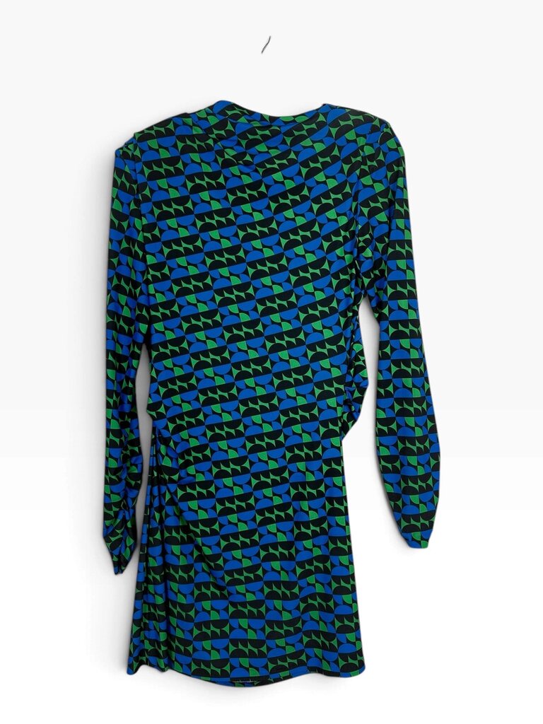 ZARA CIRLCE PRINT JERSEY DRESS