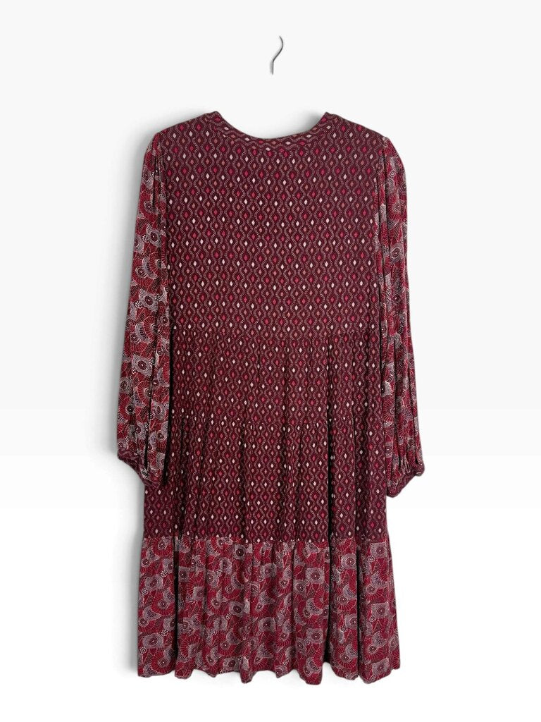 MAEVE FLORAL GEO PRINT DRESS