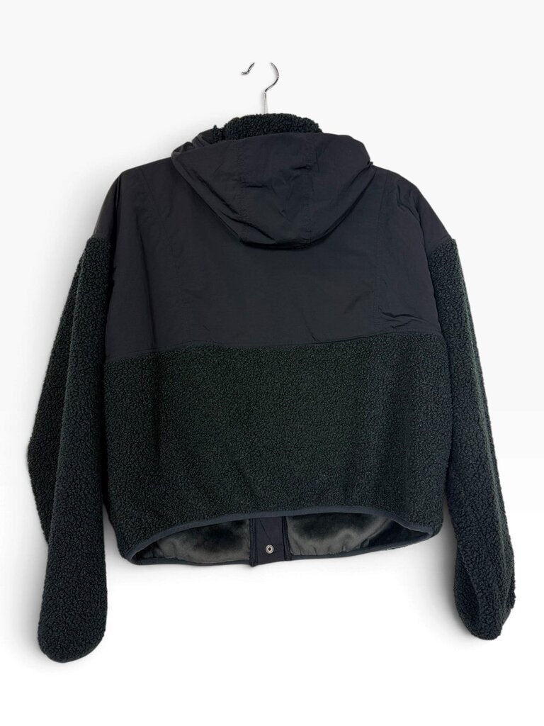 AERIE SHERPA BUTTON JACKET