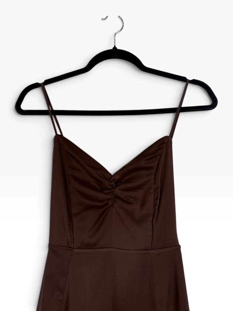 H&M TIE BACK MIDI DRESS