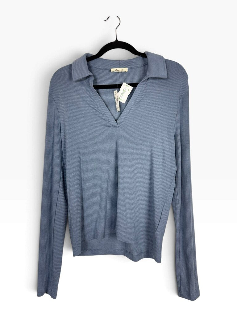 MADEWELL COLLAR BLOUSE