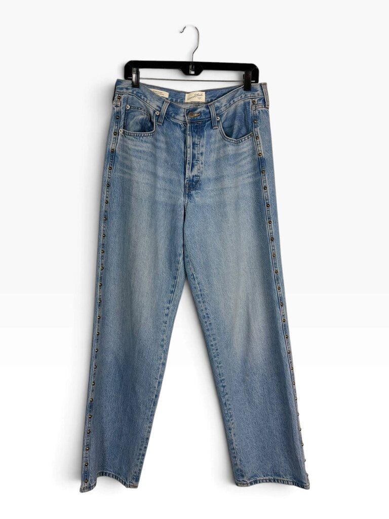 UNIVERSAL THREAD "MID RISE 90S BAGGY" STUDDED JEANS