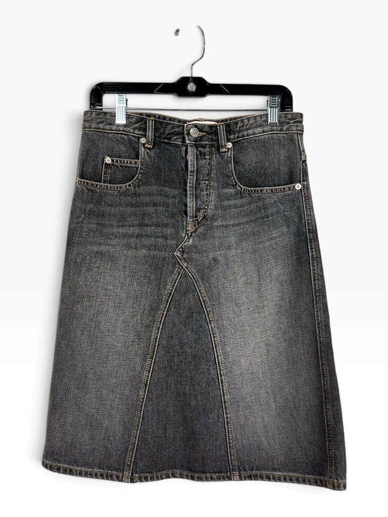 ISABEL ETOILE MARANT DENIM MIDI SKIRT