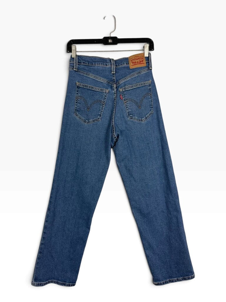 LEVI'S "RIBCAGE STRAIGHT ANKLE" JEANS