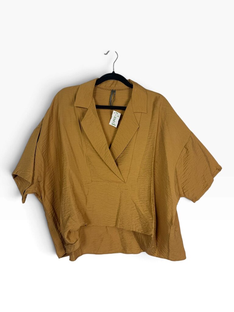 ANTHROPOLOGIE CRINKLE BLOUSE