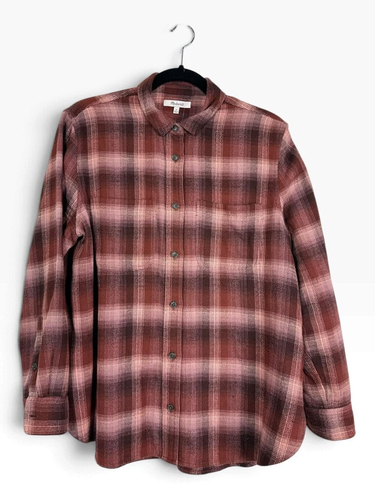 MADEWELL PLAID FLANNEL SHIRT