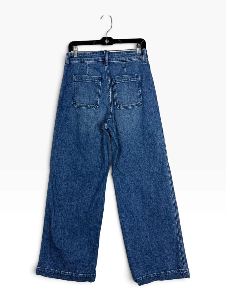 OLD NAVY "EXTRA HIGH RISE WIDE LEG" JEANS