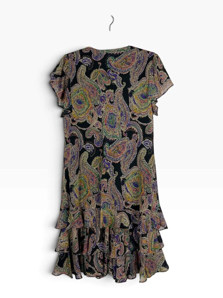 LAUREN RALPH LAUREN PAISLEY PRINT DRESS