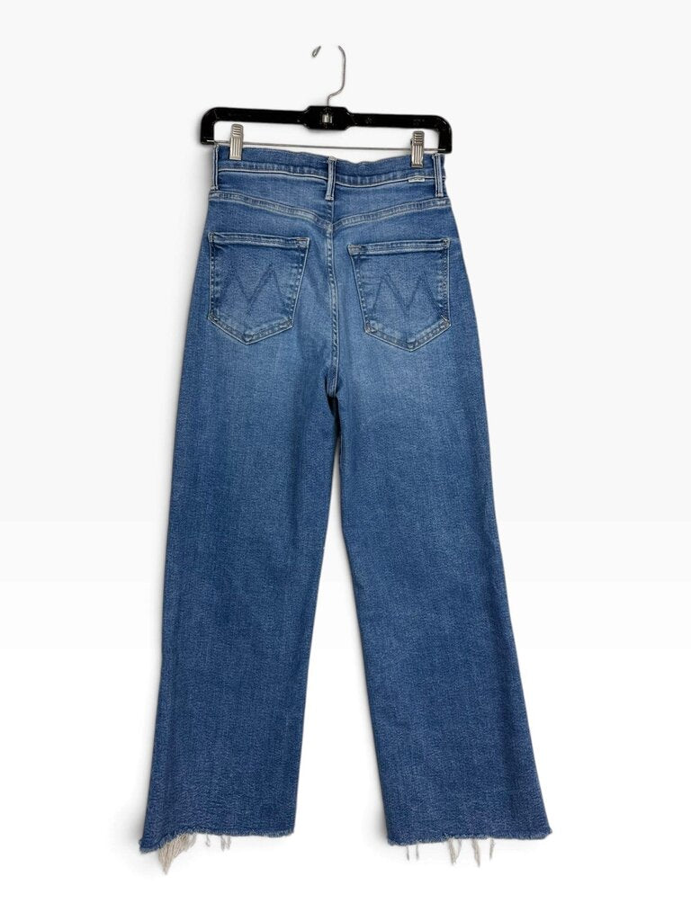 MOTHER HIGH RISE FRAYED JEANS