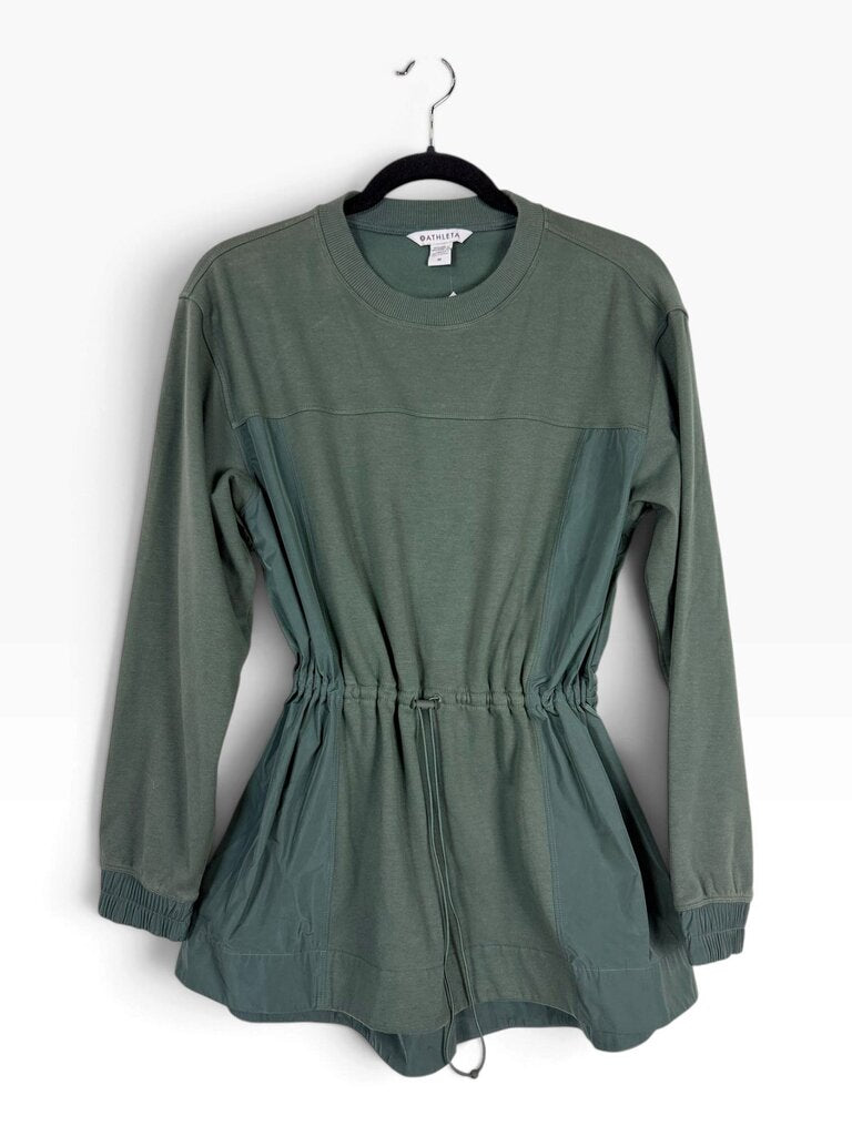 ATHLETA ADJUSTABLE WAIST SWEATSHIRT