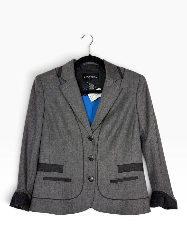 ETCETERA LINED BUTTON BLAZER