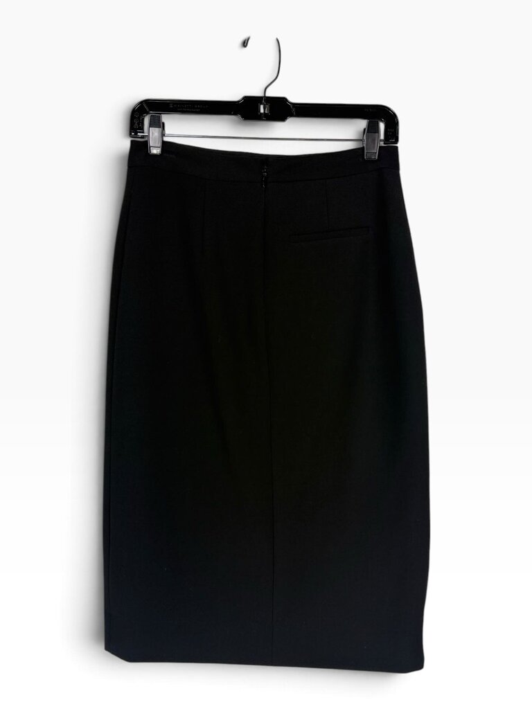 BCBG MAXAZRIA FRONT SLIP PENCIL SKIRT