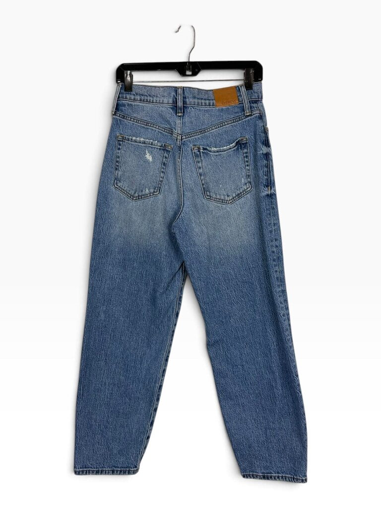 EVEREVE TAPERED DISTRESSED JEANS