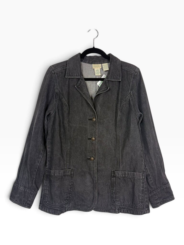 ST. JOHN'S BAY FADED DENIM JACKET