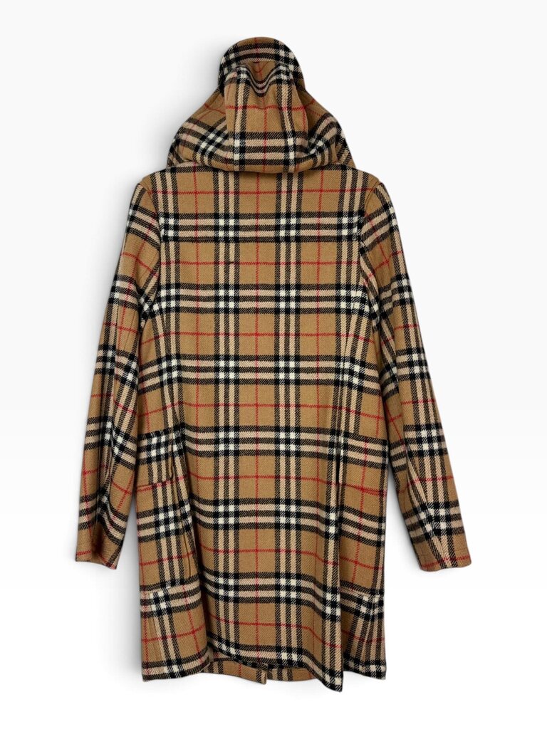 BURBERRY PLAID HOODED JACLET