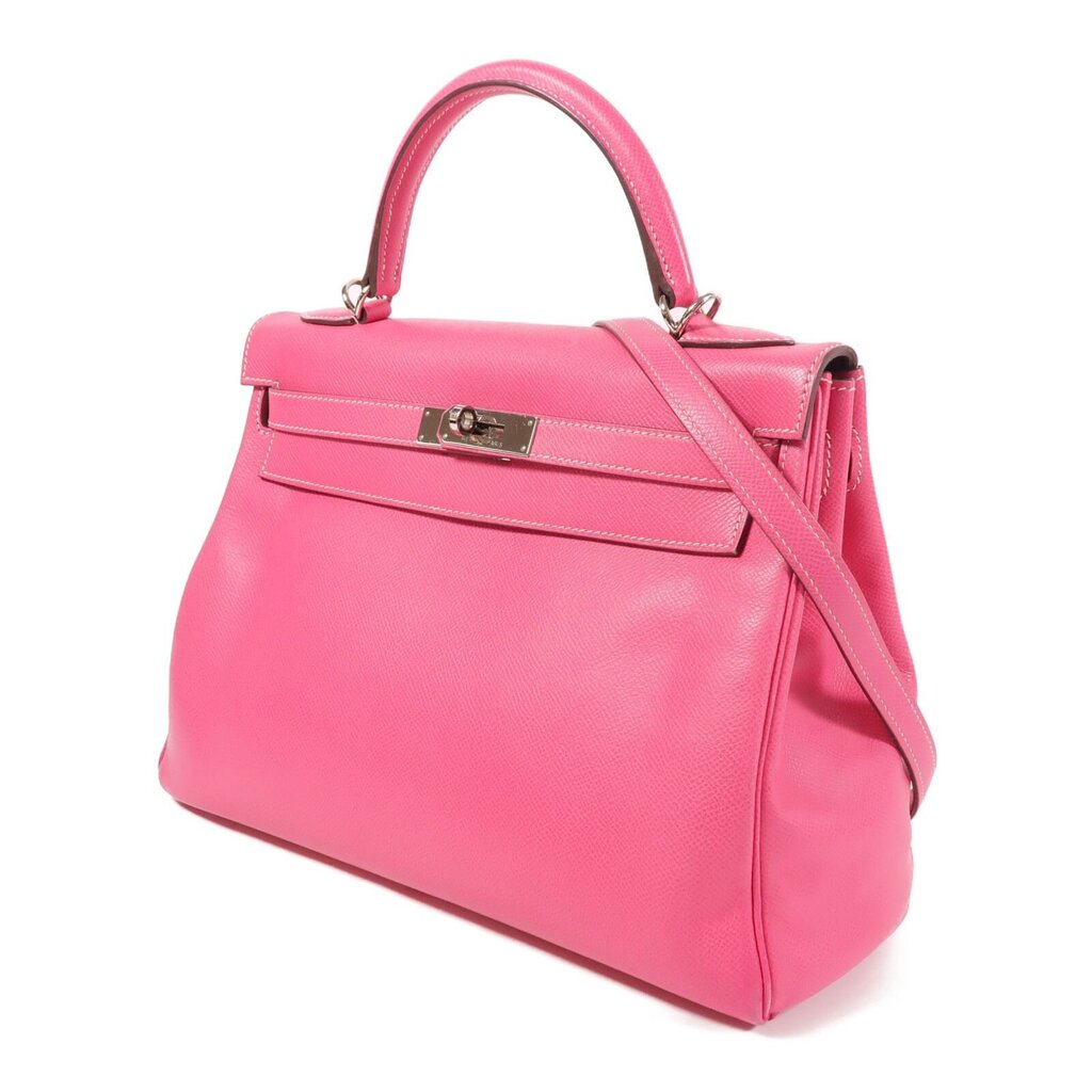 AUTHENTIC HERMES KELLY ESPOM LEATHER 32 HANDBAG