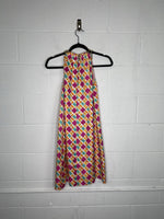 Shoshanna Geo Print Halter Dress