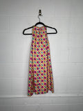 Shoshanna Geo Print Halter Dress