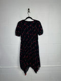 The Kooples Pleated Cherry Print Dress
