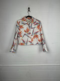 Fendi Birds of Paradise Crop Jacket