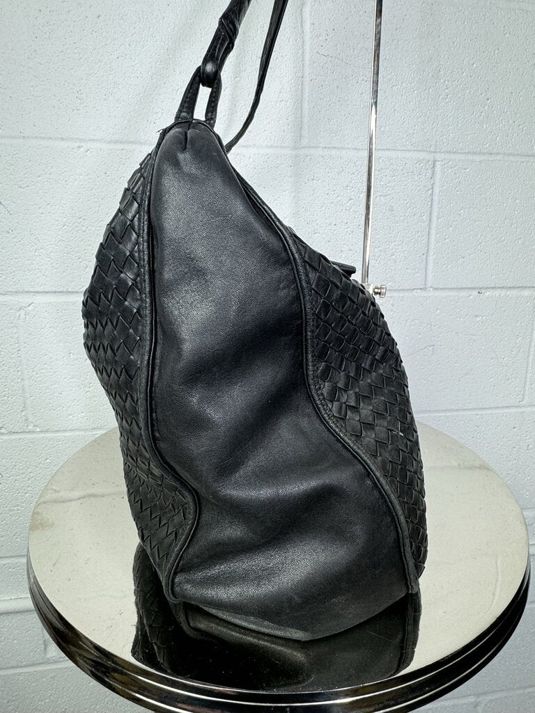Bottega Veneta VINTAGE Intrecciato Leather Hobo Bag