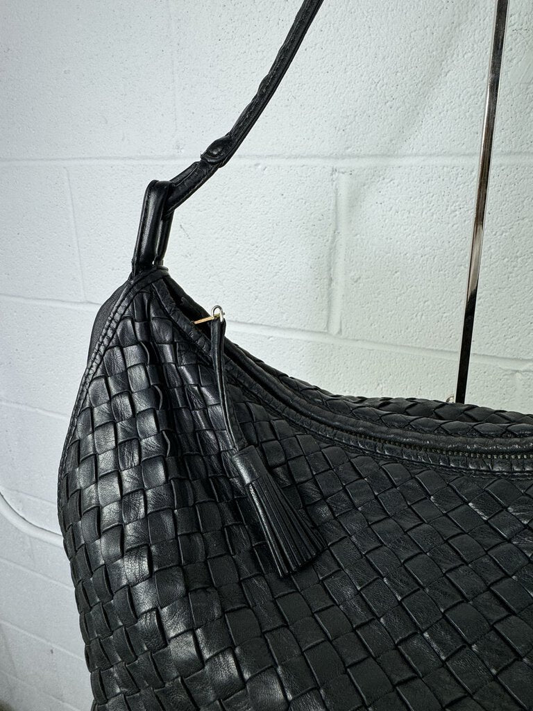 Bottega Veneta VINTAGE Intrecciato Leather Hobo Bag