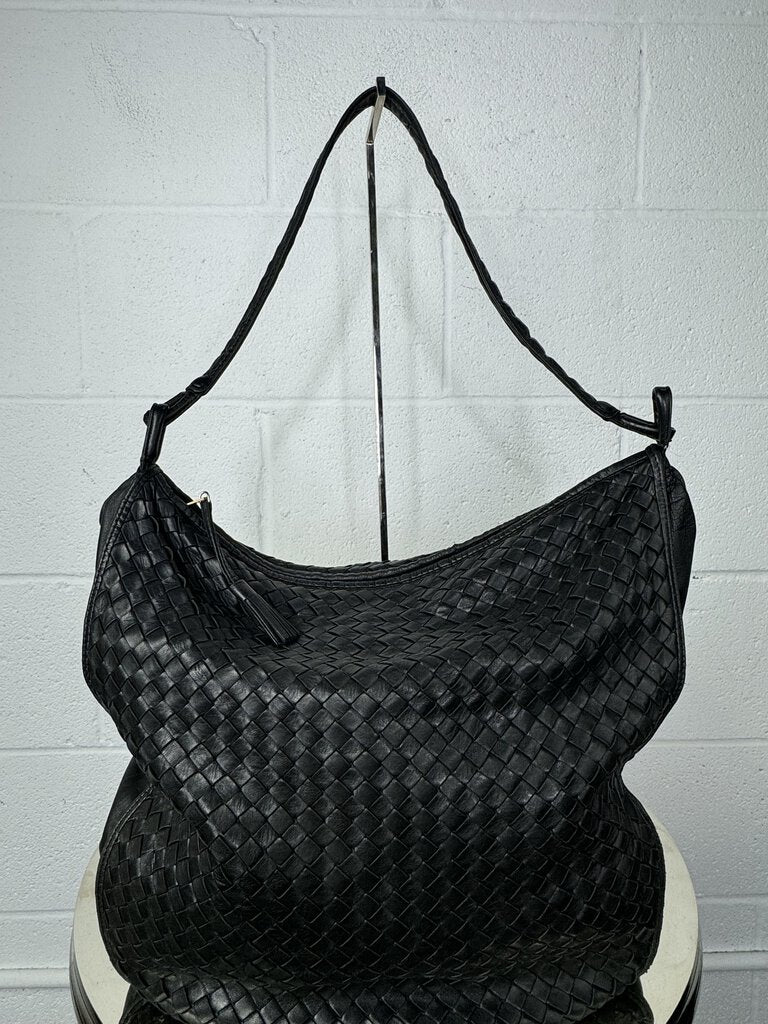 Bottega Veneta VINTAGE Intrecciato Leather Hobo Bag