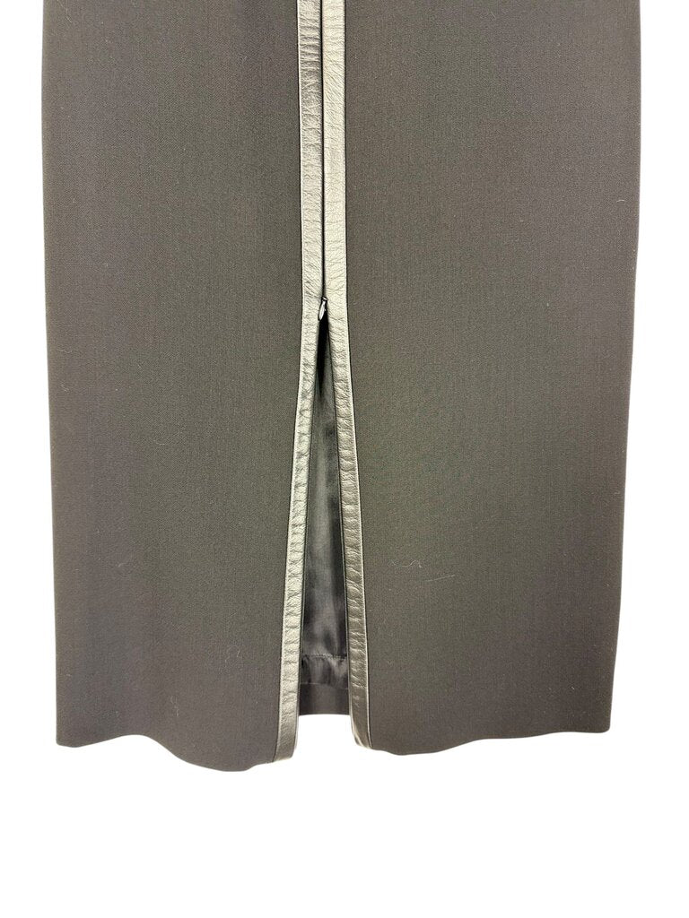 DANA BUCHMAN ZIPPER SLIT SKIRT